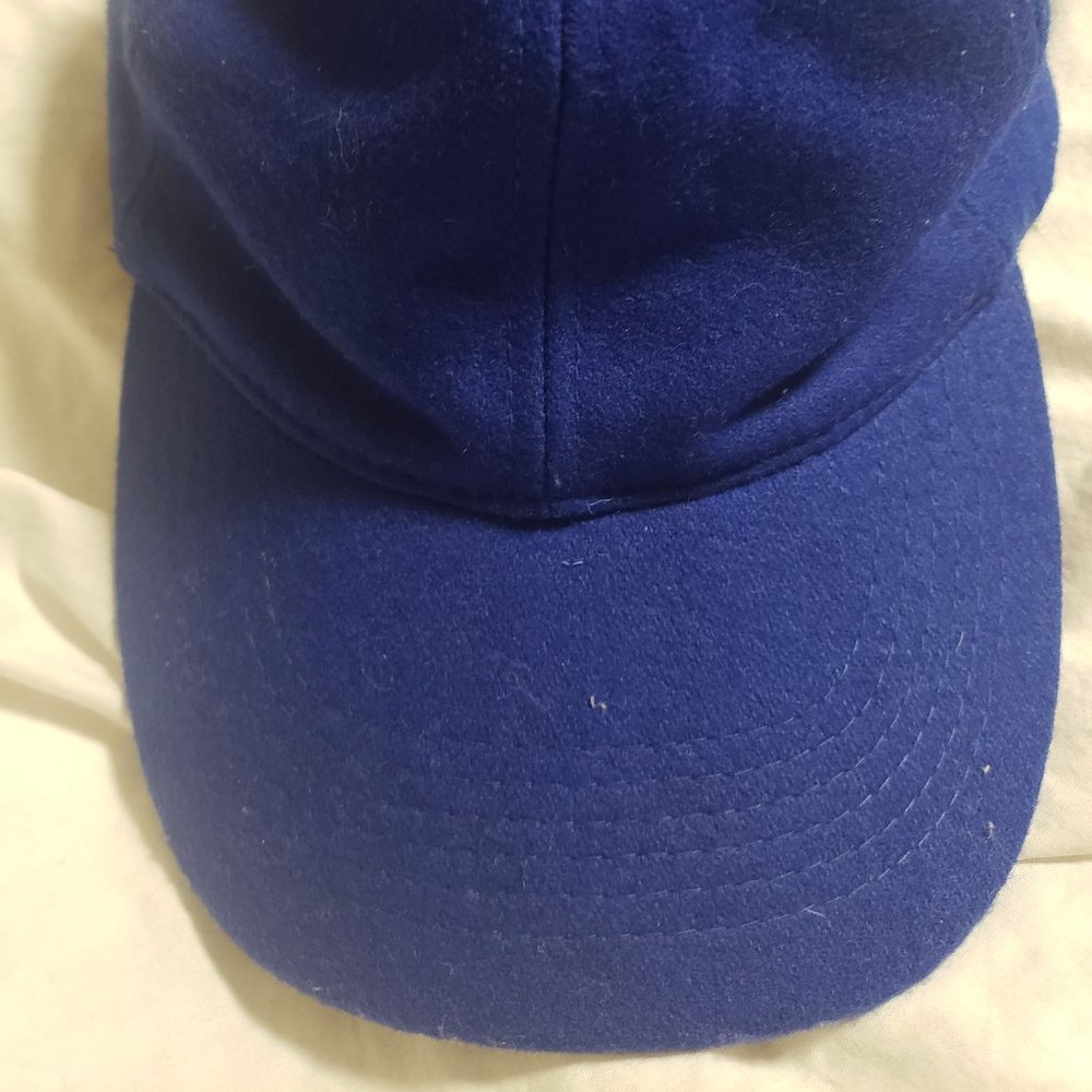 Brooks Brothers blue wool cap